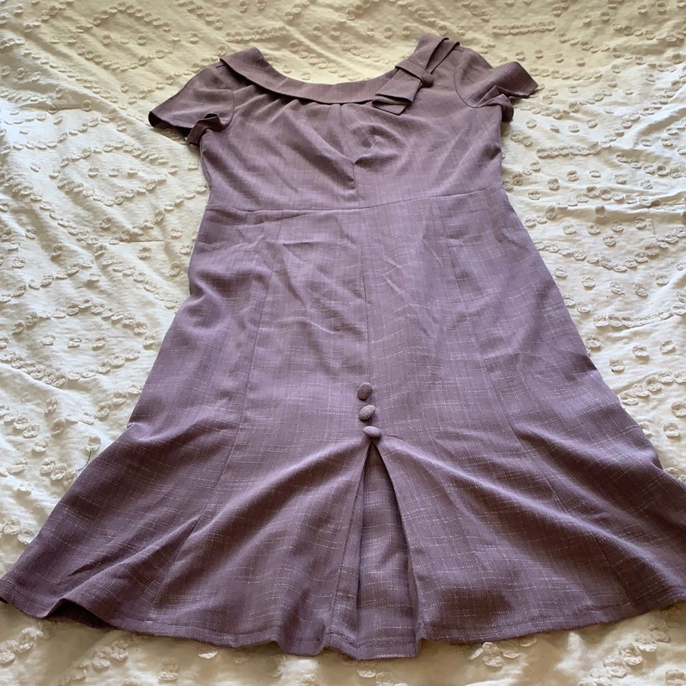 Lavender Voodoo Vixen wiggle dress